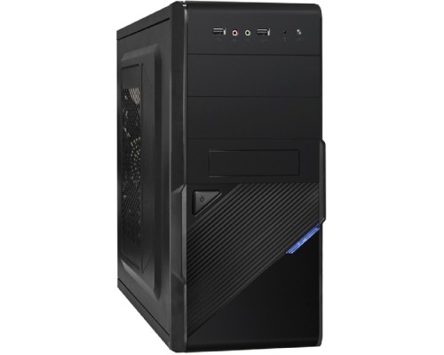 [Корпуса] Exegate EX299278RUS Корпус Minitower ExeGate BA-201-UNS450 (mATX, БП UNS450 с вент. 12см, 2*USB, аудио, черный)