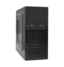 Exegate EX299285RUS Корпус Minitower ExeGate BA-203U-UNS400 (mATX, БП UNS400 с вент. 12см, 3*USB+1*USB3.0, аудио, черный)
