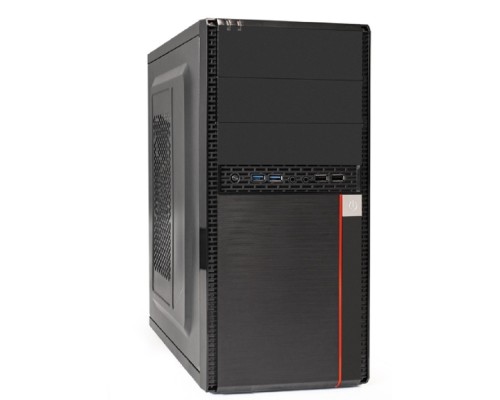 [Корпуса] Exegate EX299291RUS Корпус Minitower ExeGate BA-204U-UNS500 (mATX, БП UNS500 с вент. 12см, 2*USB+2*USB3.0, аудио, черный)