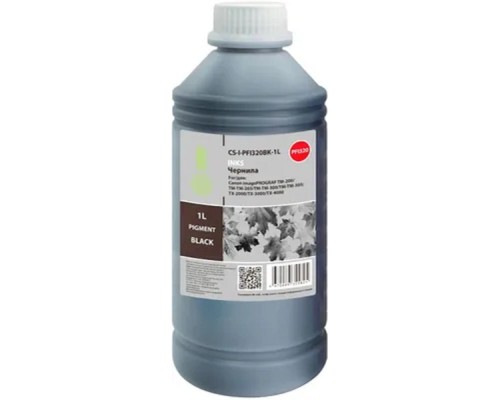 [расходные материалы] Чернила Cactus CS-I-PFI320BK-1L PFI-320/120 черный1000мл для Canon imagePROGRAF TM-200/TM-205/TM-300/TM-30