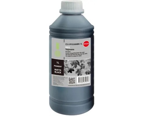 [расходные материалы] Чернила Cactus CS-I-PFI320MBK-1L PFI-320/120 черный матовый1000мл для imagePROGRAF TM-200/TM-205/TM-300/TM-305;TX-2000/TX-3000/TX-4000