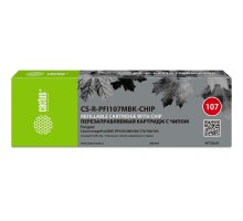 Картридж перезаправляемый струйный Cactus CS-R-PFI107MBK-CHIP черный матовый (260мл) для Canon imageProGRAF iPF670/680/685/770/780/785 с чипом