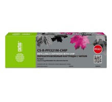 Картридж перезаправляемый струйный Cactus CS-R-PFI321M-CHIP PFI-321 пурпурный (260мл) для Canon imagePROGRAF TM-250/TM-255/TM-350/TM-355 с чипом