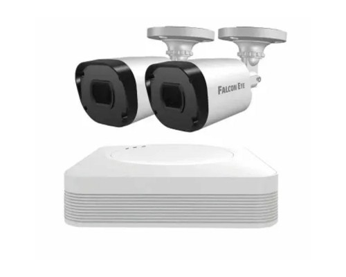[Цифровые камеры] Комплект видеонаблюдения Falcon Eye FE-104MHD KIT Light SMART  4-х канальный гибридный {(AHD,TVI,CVI,IP,CVBS) регистратор; Видеовыходы: VGA;HDMI; Видеовходы: 4xBNC}