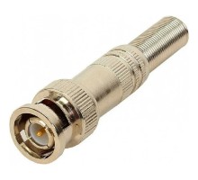 РАЗЪЕМ BNC Falcon Eye BNC-A •  штекер под винт с пружиной, металл
