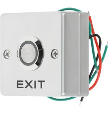 Кнопка выхода Tantos TS-CLACK light  накладная, металическая, с подсветкой