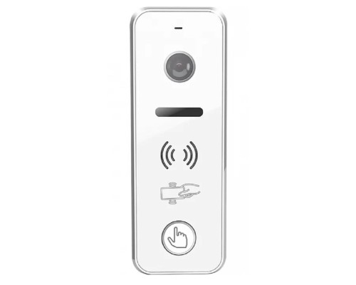[Вызывная панель] Вызывная видеопанель Tantos iPanel 2 HD EM (White) со встроенным считывателем и  с автономным контроллером на 150 карт формата Em-marin 