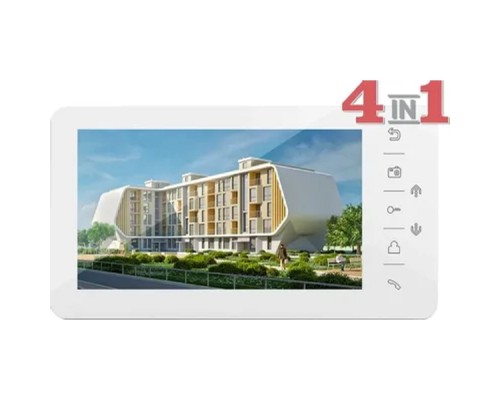 [Видеофомофоны] Монитор видеодомофона Tantos Prime HD (White) 