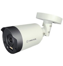 Видеокамера Tantos TSi-Pe85FD  уличная цилиндрическая  8-мегапиксельная (4К) IP с сиреной