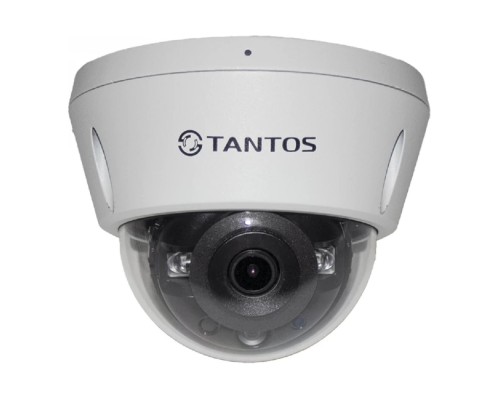[Камеры видеонаблюдения] Видеокамера Tantos TSi-Veco45FP Уличная  купольная антивандальная  4-х мегапиксельная IP 