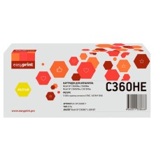             Тонер-картридж EasyPrint LR-SPC360H Y для Ricoh SP C360DNw/C360SNw/C360SFNw/C361SFNw (5000 стр.) желтый, с чипом, 408187