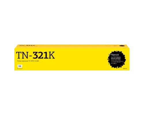 [Расходные материалы]             TC-MTN-321BK Тонер-картридж T2 для Konica-Minolta BizHub C224/C284/C364 (27000 стр.) черный, с чипом