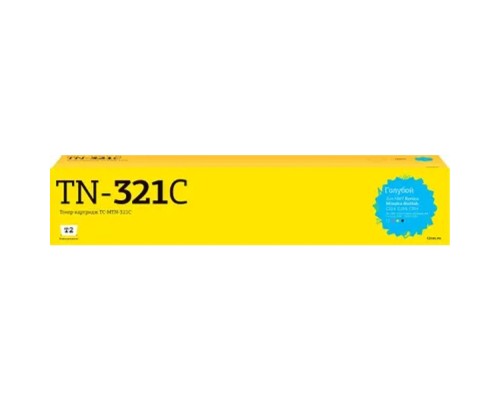 [Расходные материалы]             TC-MTN-321C Тонер-картридж T2 для Konica-Minolta BizHub C224/C284/C364 (25000 стр.) голубой, с чипом