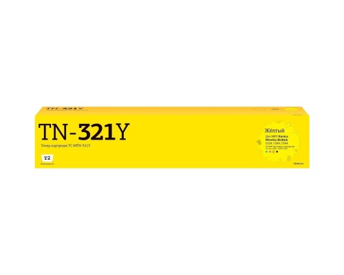 [Расходные материалы]             TC-MTN-321Y Тонер-картридж T2 для Konica-Minolta BizHub C224/C284/C364 (25000 стр.) желтый, с чипом