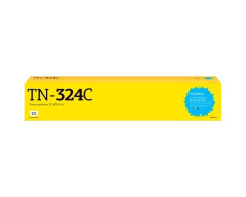 [Расходные материалы]             TC-MTN-324C Тонер-картридж T2 для Konica-Minolta BizHub C258/C458/C558/C658 (26000 стр.) голубой, с чипом