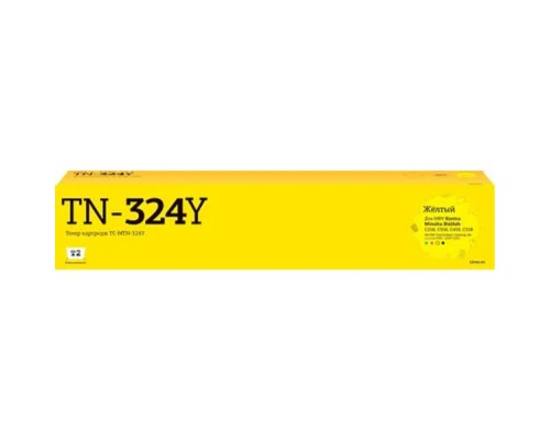 [Расходные материалы]             TC-MTN-324Y Тонер-картридж T2 для Konica-Minolta BizHub C258/C458/C558/C658 (26000 стр.) желтый, с чипом
