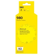                 IC-HD8J09A Картридж T2 №980 для HP OfficeJet Enterprise X555dn/X555xh/X585dn/Flow X585z/X585f (6600 стр.), желтый, с чипом