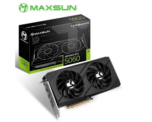 [Видеокарта] Видеокарта MAXSUN MS-RTX5060 TRB 8G T0 GeForce RTX 5060 8Gb DDR7 128 bit 3*DP/HDMI 2FAN RTL