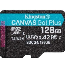 Micro SecureDigital 128GB Kingston SDCG4/128GBSP Canvas Go! Plus V30 A2 w/o adapter
