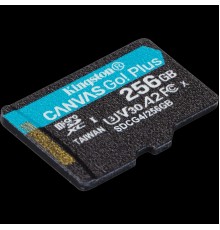 Micro SecureDigital 256GB Kingston SDCG4/256GBSP Canvas Go! Plus V10 A2 w/o adapter