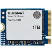 Kingston SSD NV3, 1000GB, M.2(22x30mm), NVMe, PCIe 4.0 x4, 3D TLC, SNV3SM3/1T0