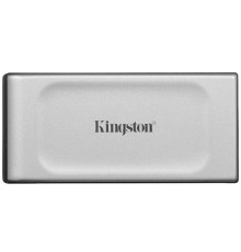 Kingston External SSD 2TB XS2000 BOC, Type-C, USB 3.2 Gen 2x2, R/W 2000/2000MB/s, IP55, 70x33x14mm, Silver (60 мес)