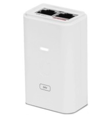 UBIQUITI POE-24-24W-G-WH, Gigabit PoE Injector, 24V/1A (24W), white