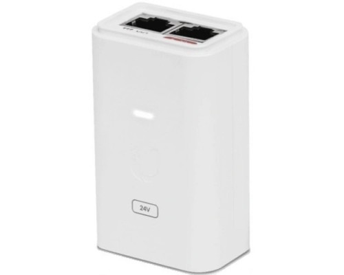 [Сетевое оборудование] UBIQUITI POE-24-24W-G-WH, Gigabit PoE Injector, 24V/1A (24W), white