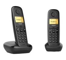 Gigaset [L36852-H2812-A601] A270 Duo Rus черный (труб. в компл.:2шт) АОН 