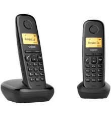 Gigaset [L36852-H2812-A601] A270 Duo Rus черный (труб. в компл.:2шт) АОН 