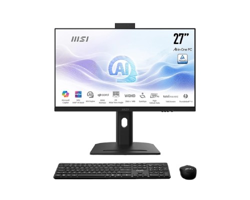 [Моноблок] MSI Modern AM273QP AI 1UM AiO [9S6-AF0111-240] Black 27