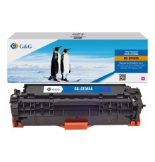 Картридж лазерный G&G GG-CF383A пурпурный (2700стр.) для HP LJ Pro M476dn/M476nw/M476dw