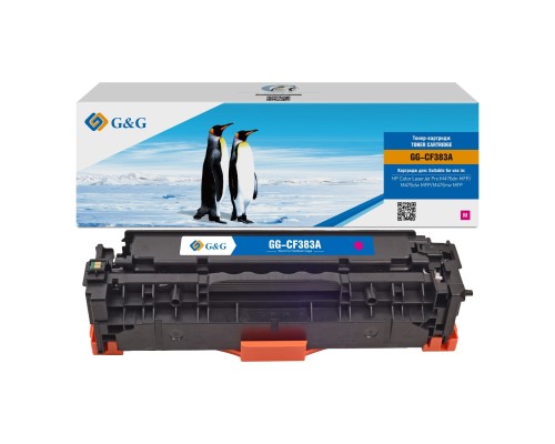 [Расходные материалы] Картридж лазерный G&G GG-CF383A пурпурный (2700стр.) для HP LJ Pro M476dn/M476nw/M476dw