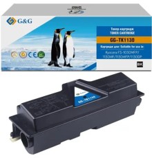 Тонер-картридж G&G toner cartridge для Kyocera FS-1030MFP/1130MF/1130MFP/1130DP 3 000 стр. TK-1130 1T02MJ0NLC с чипом гарантия 36 мес.