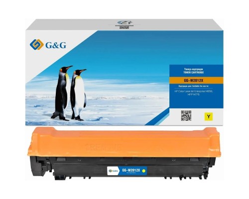 [Расходные материалы] Картридж лазерный G&G GG-W2012X W2012X(659X) желтый (29000стр.) для HP CLJ Ent M856/MFP M776