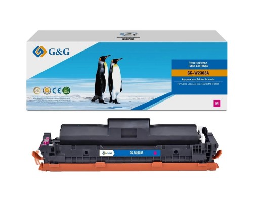 [Расходные материалы] Картридж лазерный G&G GG-W2303A W2303A пурпурный (1800стр.) для HP CLJ Pro 4203/MFP 4303