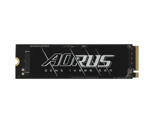 [носитель информации ] Твердотельный накопитель SSD Gigabyte 2TB M.2 2280 AORUS Gen5 14000 AG514K2TB PCI-Express 5.0x4, NVMe 2.0, 3D TLC NAND, 1400TBW