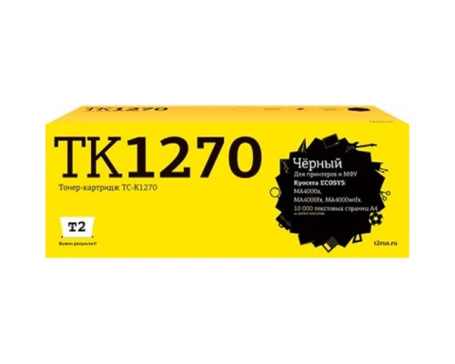 [Расходные материалы] Тонер-картридж T2 TC-K1270 (TK-1270) чер.д. Kyocera ECOSYS MA4000x/MA4000fx