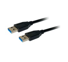Bion Кабель удлинительный USB 3.0 AM/AM, 1.8 м, чёрный [BXP-CCP-USB3-AMAM-018M]