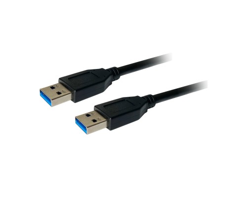 [кабели] Bion Кабель удлинительный USB 3.0 AM/AM, 1.8 м, чёрный [BXP-CCP-USB3-AMAM-018M]