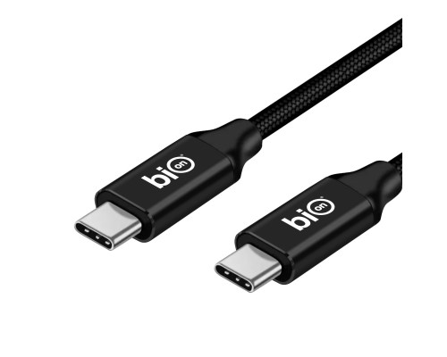 [кабели] Bion Кабель USB4 v2.0 (CM/CM), 16K@60Hz, 80 Гбит/с, 240W, 5A, медь, 1 м, чёрный [BXP-USB4V2-CMCM-010M]