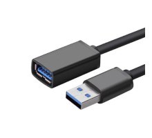 Bion Кабель удлинительный USB 3.0 AM/AF, 3 м, чёрный [BXP-CCP-USB3-AMAF-030M]