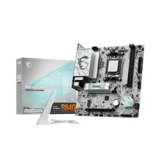 Материнская плата MSI B840M GAMING WIFI6E SocketAM5 AMD B840 2xDDR5 mATX AC`97 8ch(7.1) 2.5Gg RAID+HDMI+DP