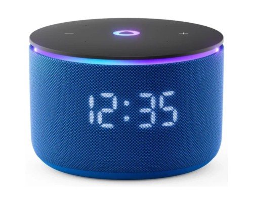 [станция/гаджет] Яндекс Станция Мини 3 Про с голосовым помощником Алиса Zigbee Blue