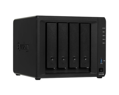 [Дисковый массив] Synology DS425+ Сетевое хранилище NAS black (Intel J4125/2Gb/4(3.5