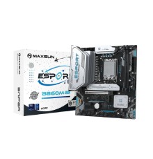 MAXSUN MS-eSport B860M SNIPER WIFI (Socket 1851, mATX, 2*DDR5(96Gb), DP/HDMI, 2xSATA3, 2*M.2,xPCI-Ex16 /1xPCI-Ex4/1xPCI-Ex1, 4*USB 2.0, 4*USB 3.2, LAN 1*2.5G, Bluetooth, Wi-Fi6, ARGB,  RTL)