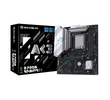 MAXSUN MS-B760M GAMING WIFI ACE 2 (Socket 1700, mATX, 2*DDR5, DP/2*HDMI, 2*SATA3, 3*M.2, 1xPCI-E x16 /1xPCI-E x4, 1*Type-C, 2*USB 2.0,  2*USB 3.2 , LAN 1*2.5G, Wi-Fi 6, ARGB,  RTL)