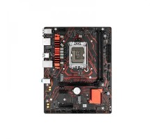 MAXSUN MS-Milestone B760M D5L V2 (Socket 1700, mATX, 2*DDR5(96Gb), DP/HDMI, 4*SATA3, 2*M.2, 1*PCIEx16/1*PCIEx4/1*PCIEx1, 4*USB 2.0, 4*USB 3.2 Gen1, LAN 1*2,5G, black-red, RTL)