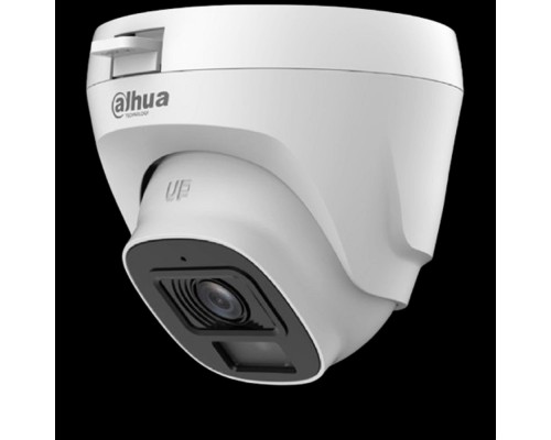 [Видеонаблюдение] DAHUA DH-HAC-T5E20P-A-0360B Уличная турельная HDCVI-видеокамера 2Мп CMOS, объектив 3.6мм, ИК-подсветка до 20м, корпус: пластик