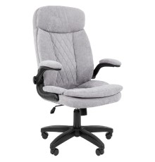 Кресло Chairman Home 533 Россия ткань S светло-серый	 (7193769)